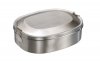 Vesperdose Brotdose Lunchbox Edelstahl groß