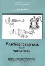Maschinenbaupraxis - Werkstattwinke H. Haeder