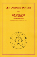 Der Goldene Schnitt - Dr. H. E. Timerding