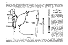 Der Sattler als Zuschneider Vorlagenbuch Sattlerei Zaumzeug