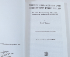 Messen und Prüfen von Röhren und Einzelteilen - Rolf Wigand
