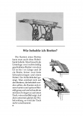 Die Hobelbank - Anleitung zum Selbstbau nebst praktischen Anregungen zur Handhabung des Hobels