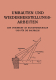 Umbauten und Wiederherstellungsarbeiten (Hausbau etc.)