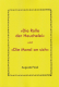 A. Forel: »Die Rolle der Heuchelei« und »Die Moral an sich«