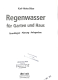 Regenwasser für Haus und Garten - Grundlagen, Planung, Anlagen (Gebrauchtbuch)