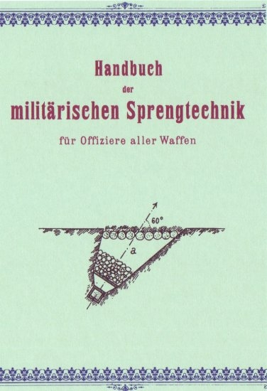 Handbuch der militärischen Sprengtechnik (CD)