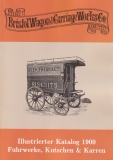 Bristol Wagon & Carriage Kutschen Wagen Karren Fuhrwerke Katalog 1900 Reprint