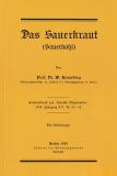 Das Sauerkraut (Sauerkohl)