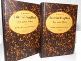 Universal-Rezeptbuch der warmen und kalten Destillation 2 Bände 1895 (Reprint)