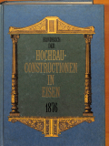 Hochbau-Constructionen in Eisen, Klasen, 1876 (Gebrauchtbuch)