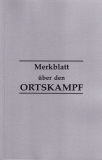 Merkblatt Ortskampf (Gebrauchtbuch)