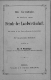 Die Feinde der Landwirtschaft (Gebrauchtbuch)