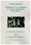 Anleitung zur Weichkäserei und der alpenländischen Hartkäsesorten A. Peter Anleitung zur Weichkäserei und der alpenländischen Hartkäsesorten A. Peter